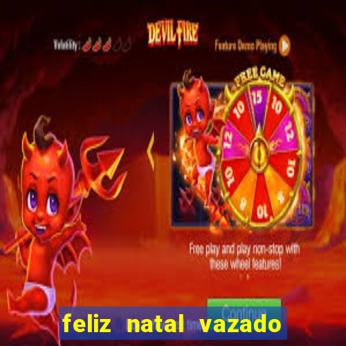 feliz natal vazado para imprimir